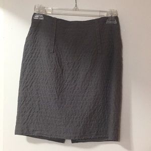BB Dakota Gray textured skirt
